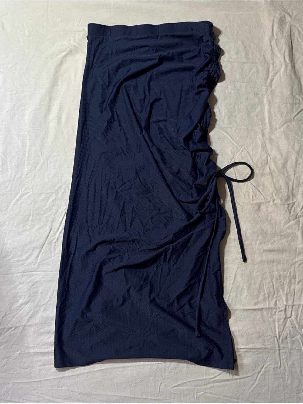 Leyden Navy Blue Performance Waistband Skirt